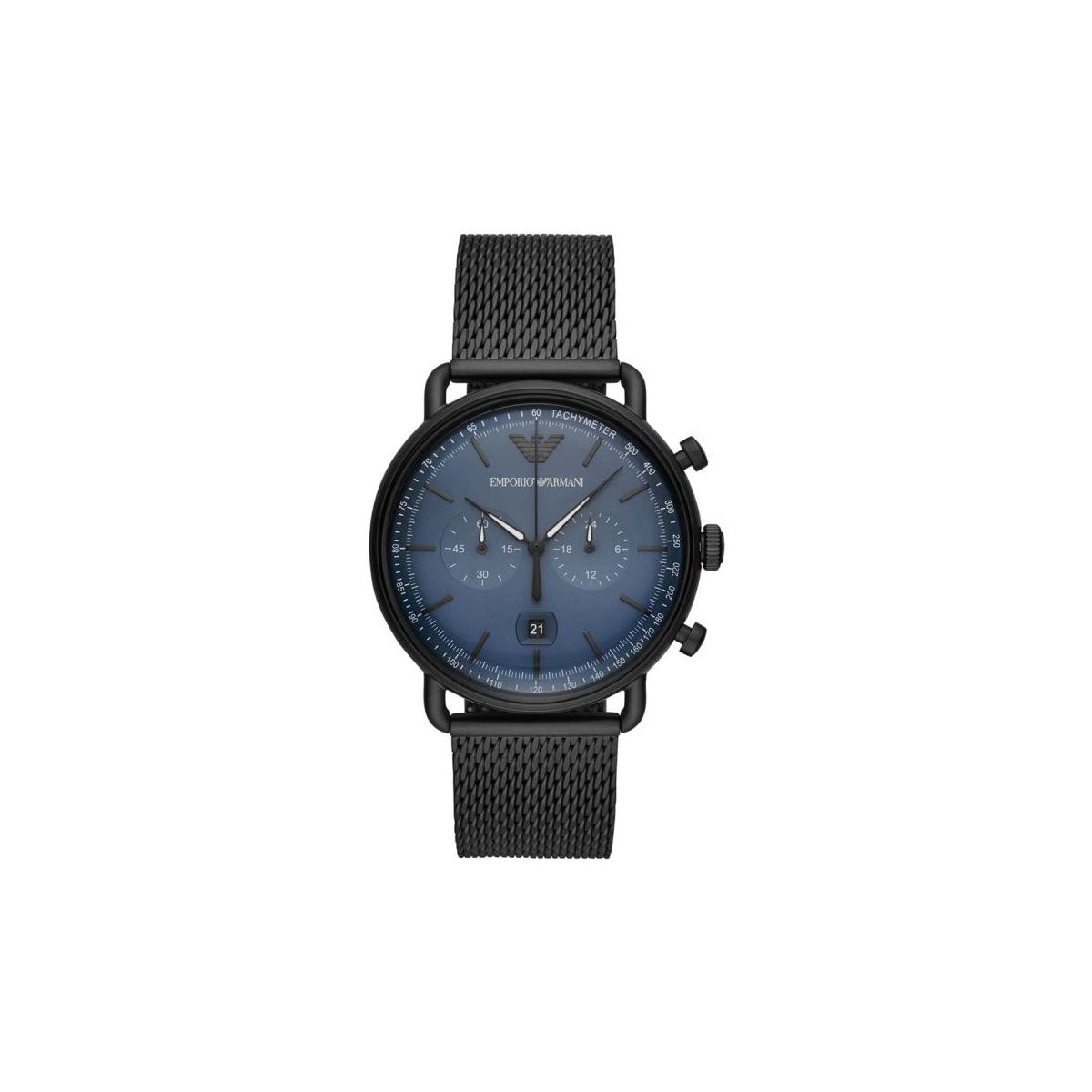 Emporio Armani AR11201 Men's Watch 43 Mm Blue